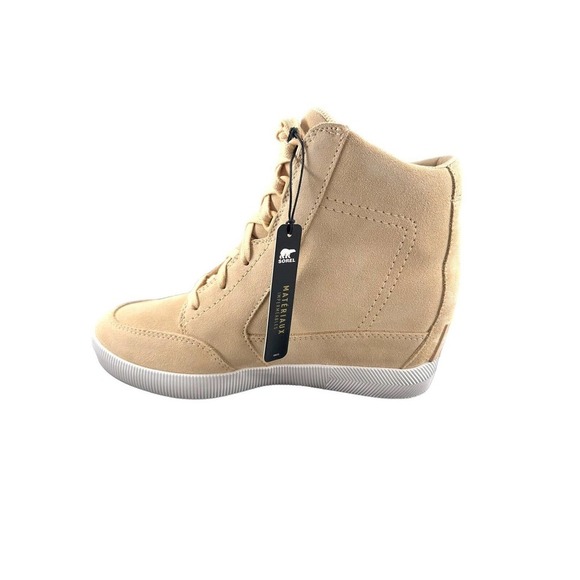 Sorel Women's Out N About Wedge Bootie Waterproof Omega Taupe - Brand New Sz 9 - Picture 6 of 12